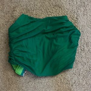 Green corset